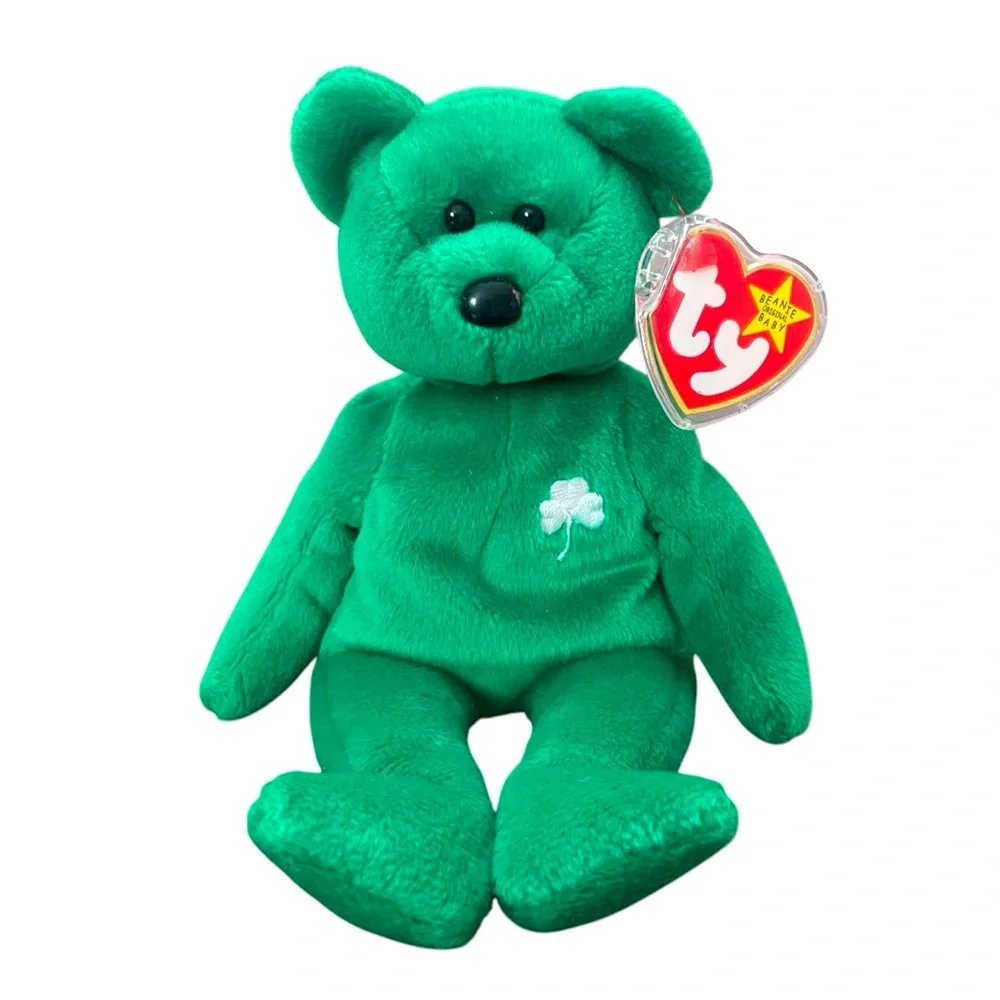 🍁TY Erin Beanie Baby Shamrock St. Patrick’s day bear